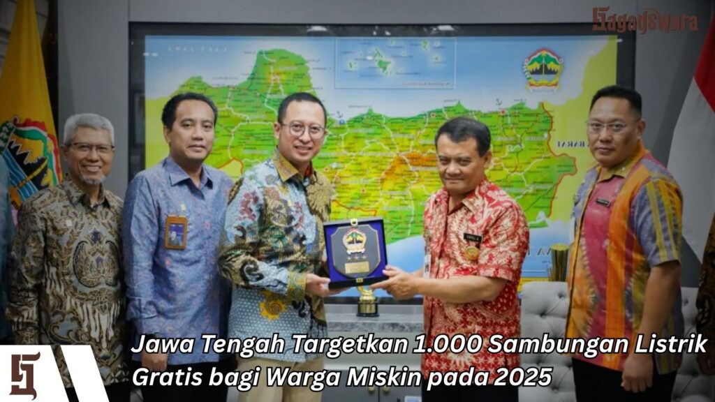 Jawa Tengah Targetkan 1.000 Sambungan Listrik Gratis bagi Warga Miskin pada 2025