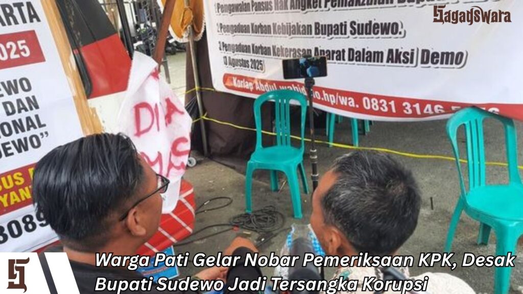 Warga Pati Gelar Nobar Pemeriksaan KPK, Desak Bupati Sudewo Jadi Tersangka Korupsi